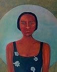 John Preble Creole Indian  Oil Painting