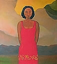 John Preble Creole Indian  Oil Painting